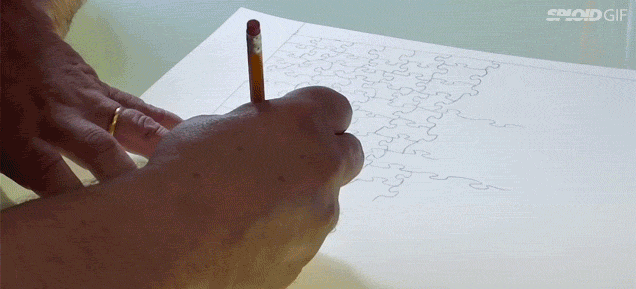 The Completely Fascinating And Rare Art Of Hand-Drawing Puzzles