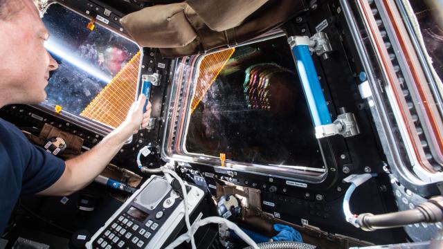 There’s A Slice Of ’70s Pop Music In This Photo From The ISS