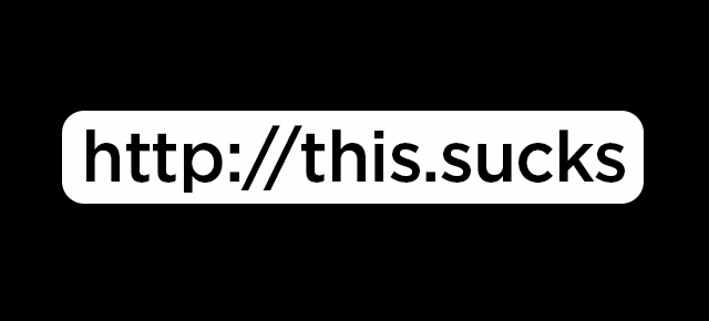 The Internet’s Hottest New Domain: .SUCKS