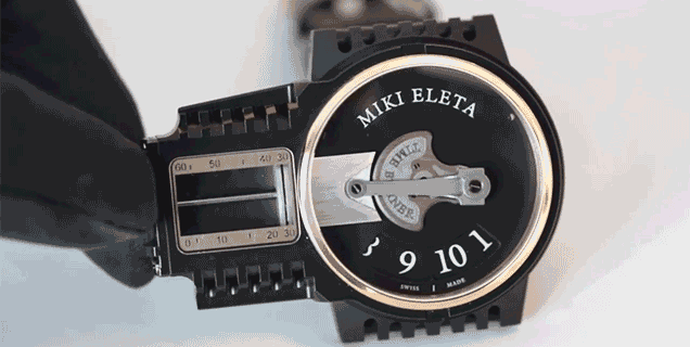 A Pumping Piston Tells Time On This Engine-Inspired Watch