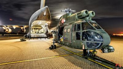 Spectacular Night Photos Of The New Puma Helicopter 