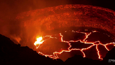 Stunning Footage Of Molten Lava Proves That Volcanoes Are Hell Monsters