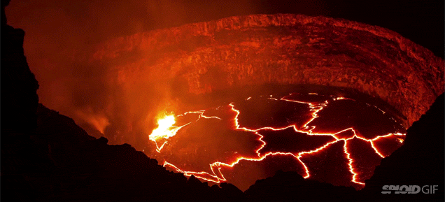 Stunning Footage Of Molten Lava Proves That Volcanoes Are Hell Monsters