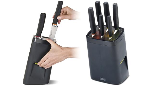 A Locking Knife Block Keeps Your Blades Inaccessible To Kids