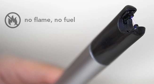 This Lighter Works Like A Taser To Start Fires Without A Flame
