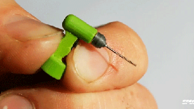 This Is The Cutest (And Possibly Smallest) 3D-Printed Drill In The World