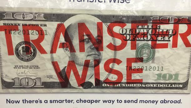 What Are These Bizarre Anti-Banking Ads Doing In New York’s Subways?