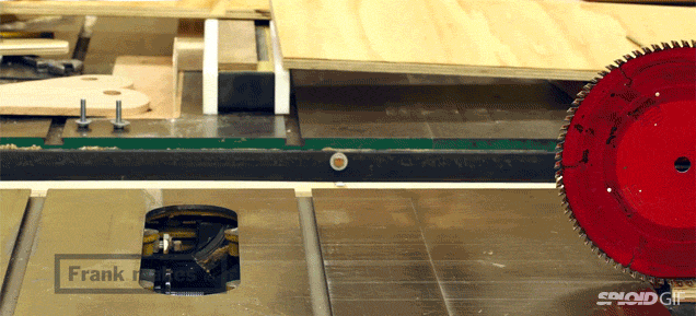 Watch All The Parts Of A Table Saw Magically Self-Assemble Itself