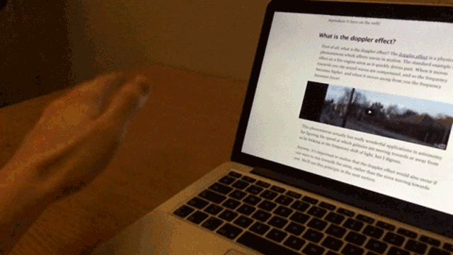 This Web Page Uses Centuries-Old Physics To Let Anyone Scroll Hands-Free