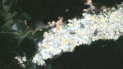Satellite Imagery Reveals How Gold Mining Is Destroying Tropical Forests