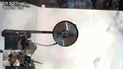 Watching CDs Explode At 170,000 FPS Is Better Than Fireworks