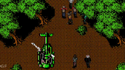 More Video Game Zombie Gore From An 8-Bit Version Of The Walking Dead 