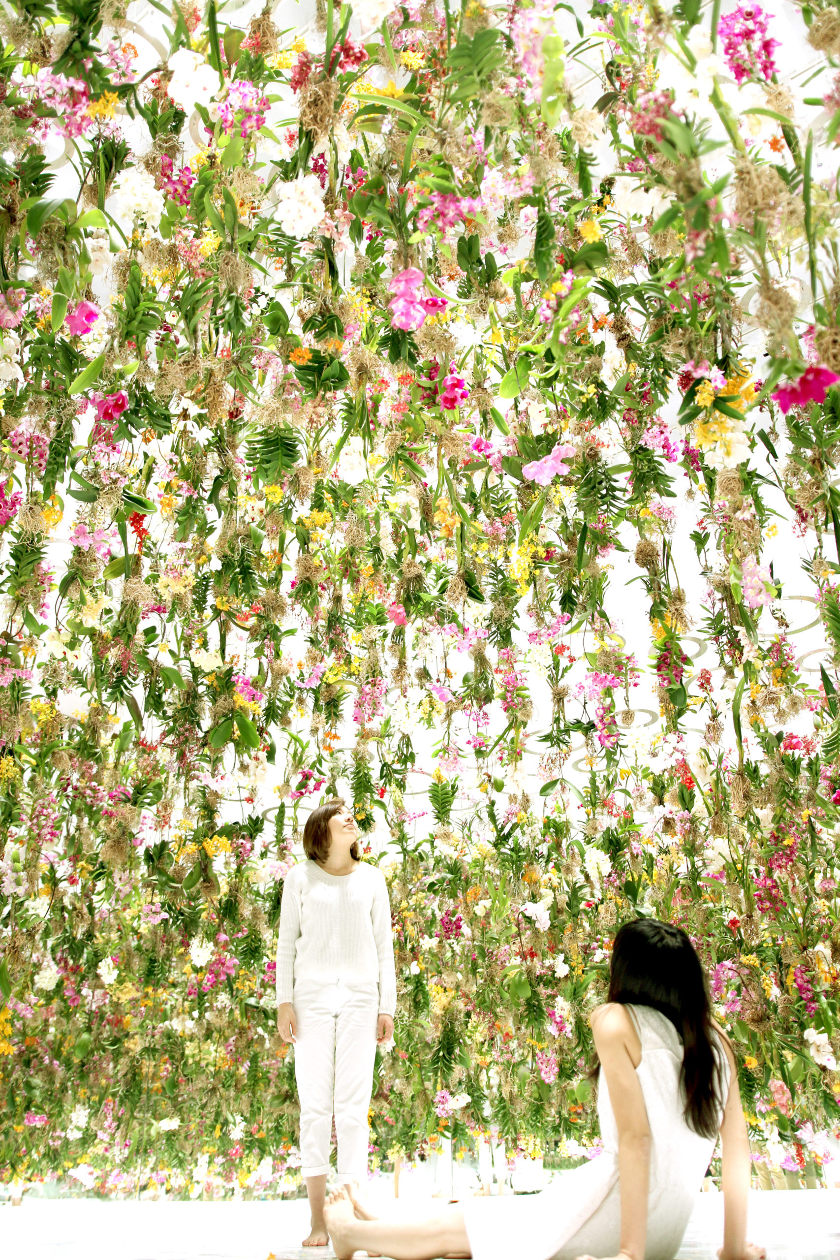 A Hanging Garden That Floats Through Space To Meet Your Nose