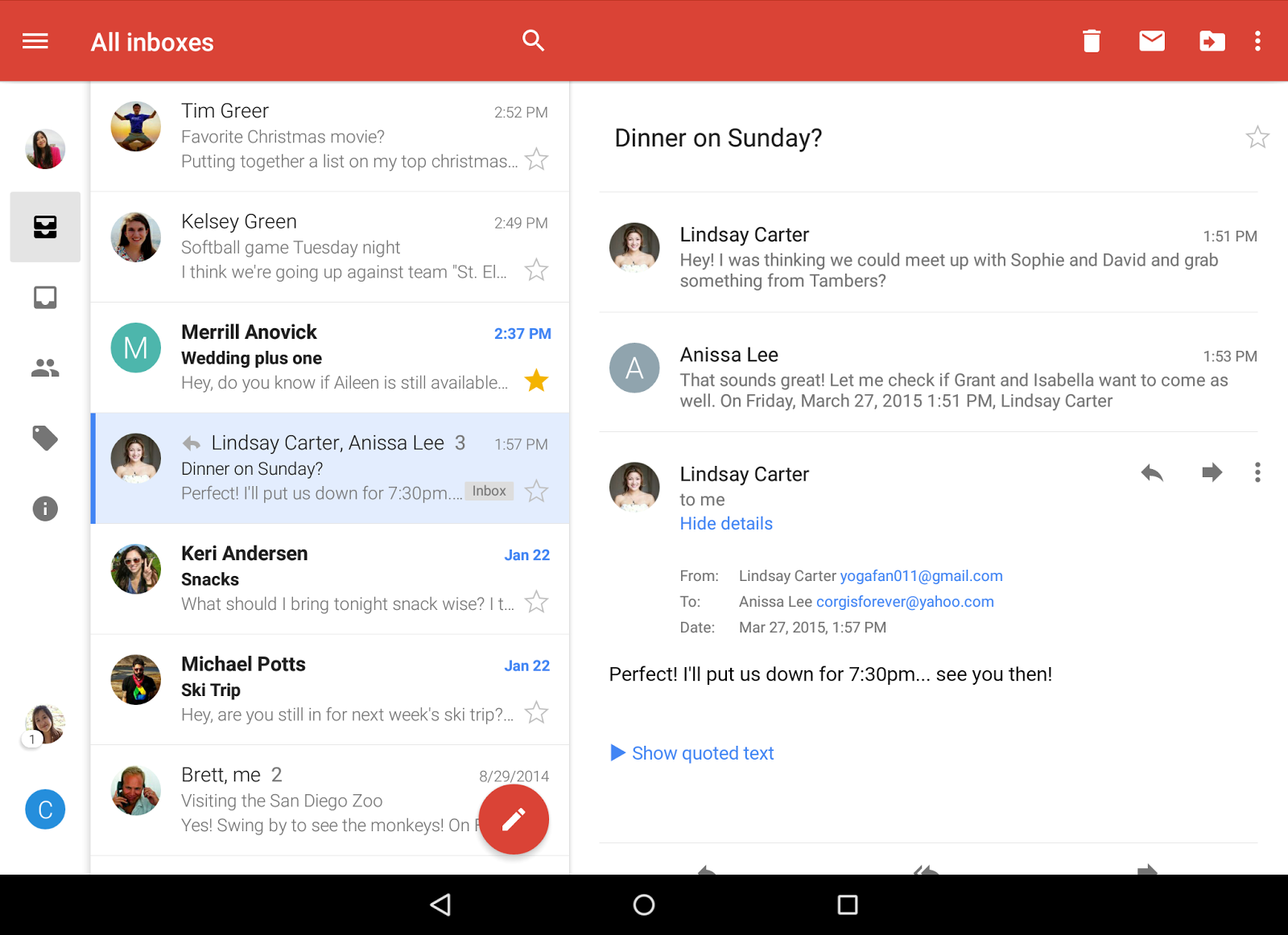 Finally, Gmail’s Android App Can Show All Your Accounts In One Inbox