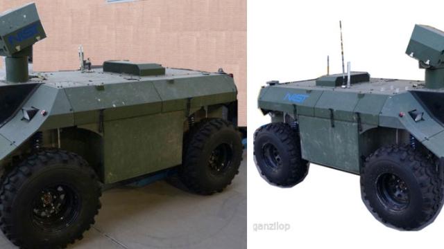 For Sale On Ebay: Military Vehicle To Start Your Robot Army