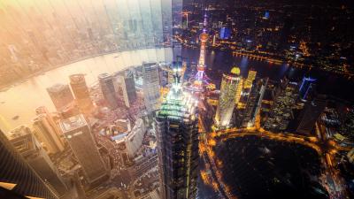Stunning Photographs Capture Day And Night Of Shanghai And Hong Kong