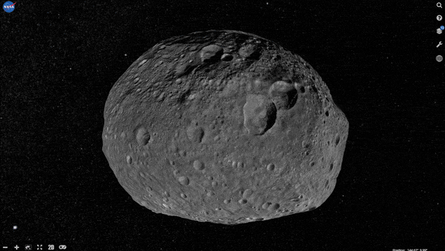 Now You Can Fly Around Asteroid Vesta And Explore Every Crevice 