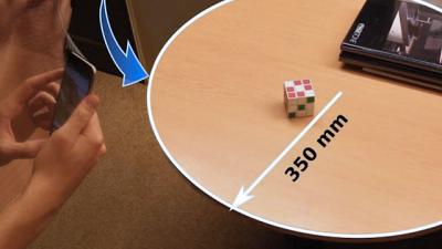 Waving Your Phone Around Can Turn It Into A Surprisingly Accurate Ruler