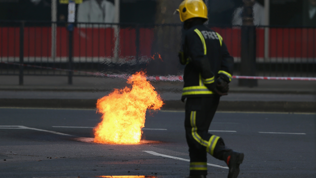 A Fire Has Raged Beneath London For 24 Hours Straight