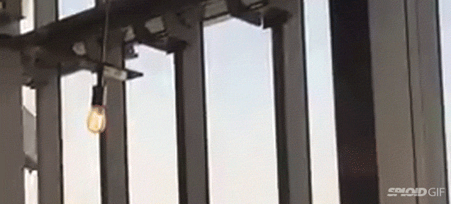 Crazy Winds Throw Window Cleaners For A Scary Swing Ride On 91st Floor