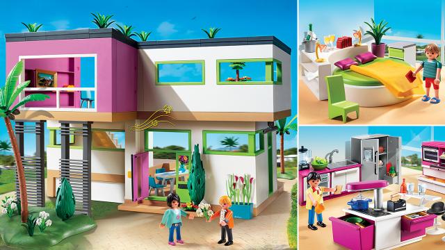 It’s OK To Be Jealous Of Playmobil’s New Ultra-Modern Luxury Mansion