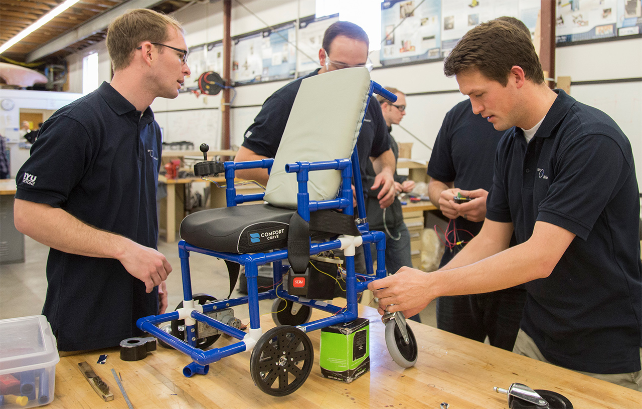 Students Built The World’s Smallest Electric Wheelchairs