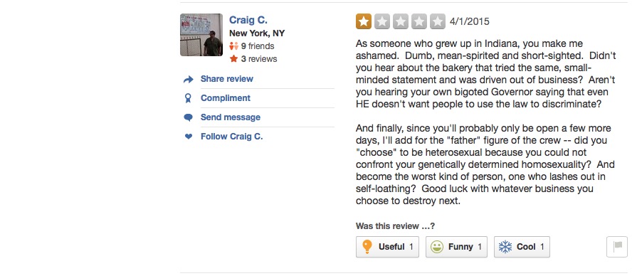 Yelp Vigilantes Are Organising Against Businesses In The Name Of Justice