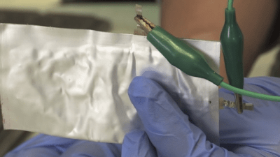 This Super-Stable Aluminium Battery Can Charge In 60 Seconds