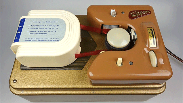 A Look At The Tefifon, Germany’s Doomed 1950s Music Player 