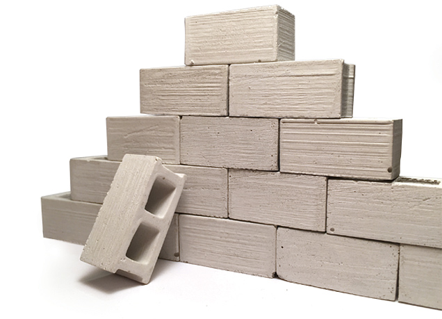 Build A Bulletproof Fortress For Figures With Tiny Cement Cinder Blocks