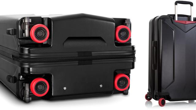 The First Suitcase With Wheels That Retract So They Don’t Get Destroyed