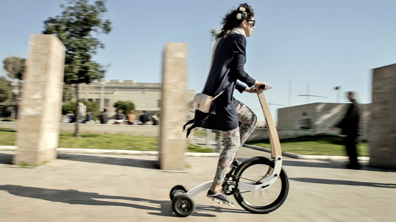 The Halfbike Is The Standing Desk Of Bicycles