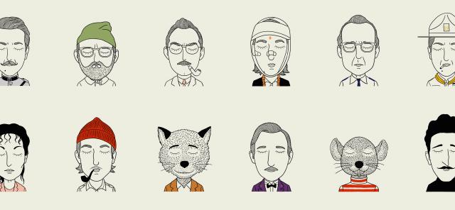 Wes Anderson Style Image Bookstore · Creative Fabrica