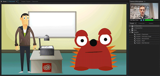 This Adobe Tool Can Bring Silly Characters To Life With Just Your Webcam