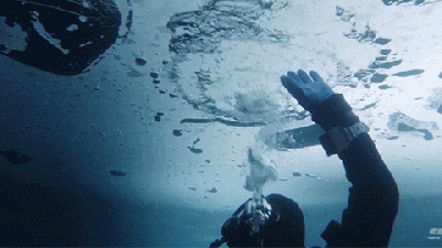 Being Trapped Underneath An Icy Lake Is Terrifyingly Beautiful