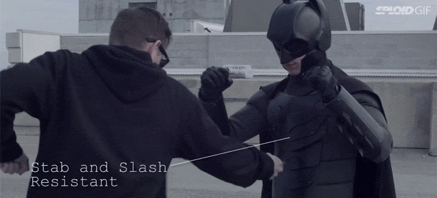 Real-Life Batman Suit Is Strong Enough To Stop Stabbings
