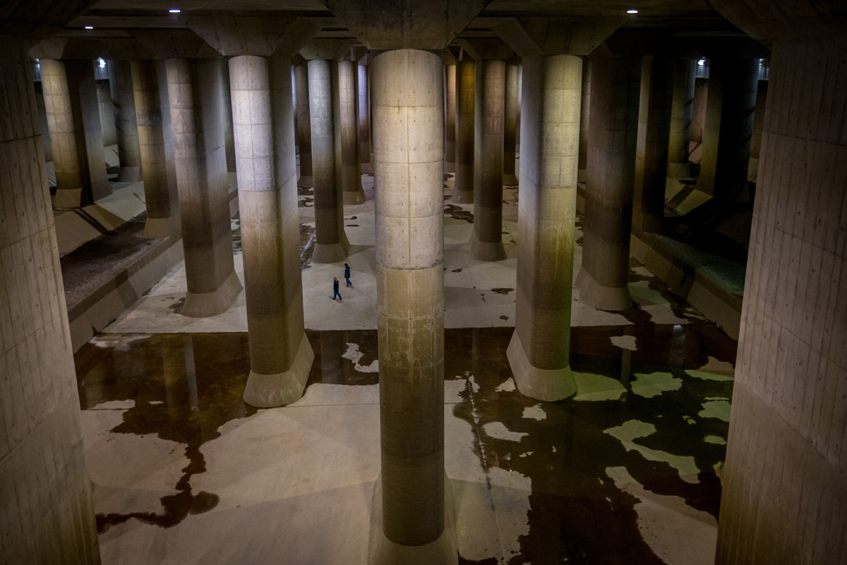 Tokyo Has The Largest Underground Water Tank In The World