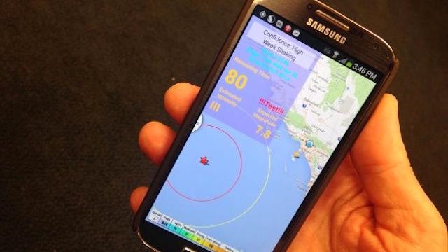 Smartphones Could Fill The Gaps In An Earthquake Early Warning Network