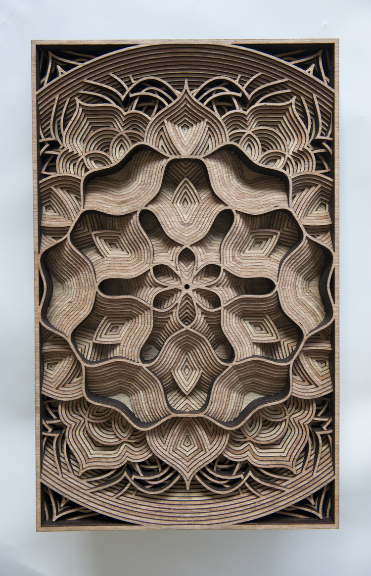 Artist Creates Stunning Wooden Sculptures With Laser Cutting Tech