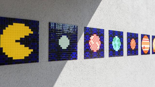 The European Space Agency Is Being Littered With Pacman-Style Art