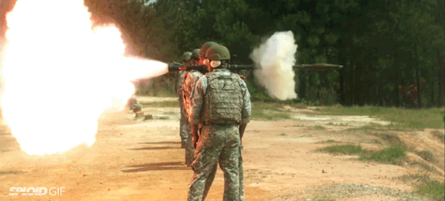Slow-Motion Video Of Firing An RPG Shows The Massive Back Blast-Off