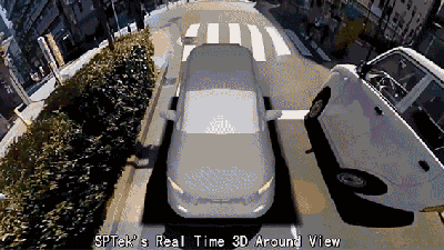There Are No Blindspots With This Real-Time 3D View Of Your Car
