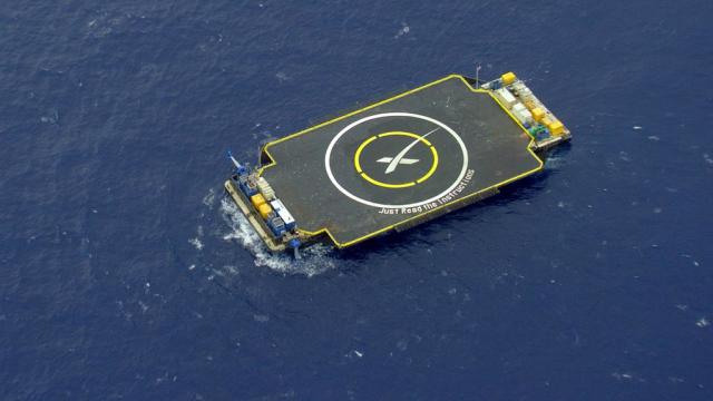 Watch SpaceX Nearly Land A Rocket On A Barge
