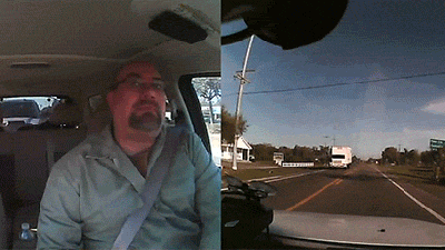 Dash Cam Reveals The Human Bouncing That Happens Inside A Car Crash