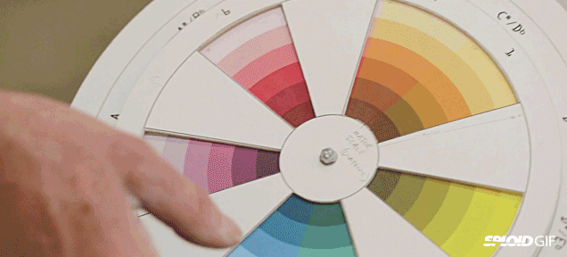 Guy Invents Colour-Coded Chord Wheel To Translate Music Into Paintings 