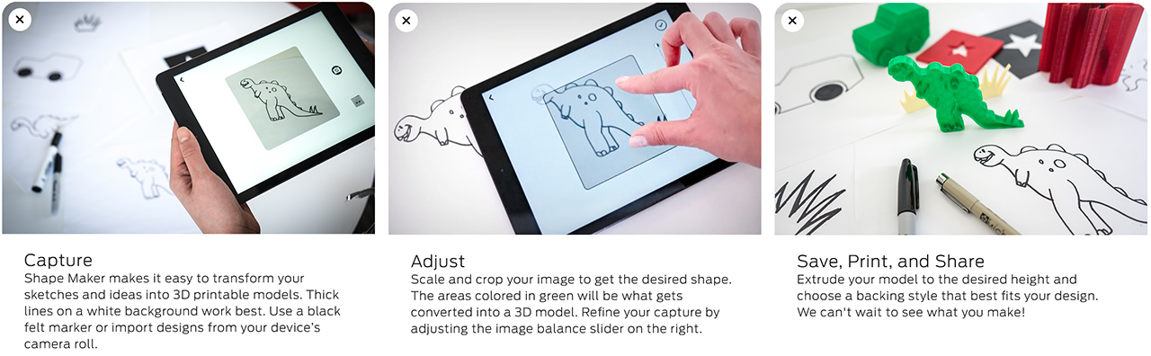 Turn Your Drawings Into 3D-Printable Models With MakerBot’s iPad App