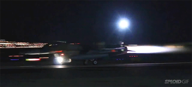 Watching Fighter Jets Burn Through The Night Is Pure Awesome