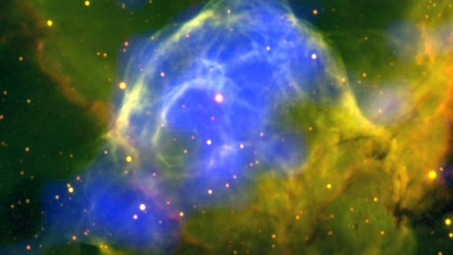 Thor’s Helmet Nebula Glows With Intense X-Rays