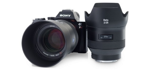 New Zeiss Lenses For Sony A7 Cameras Have OLED Displays For Some Reason