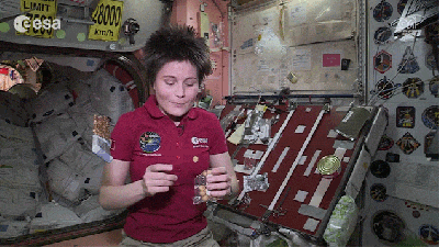 This Is What Astronauts Snack On Between Meals